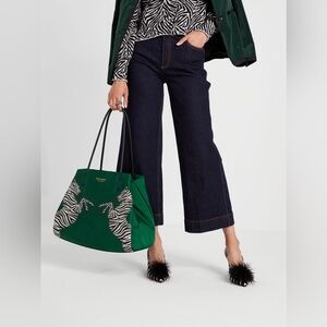 Kate Spade ♠️  dancing zebras everything tote